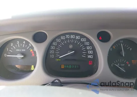 2003 Buick Lesabre Limited z USA, uszkodzony, nr VIN 1G4HR54K93U132992